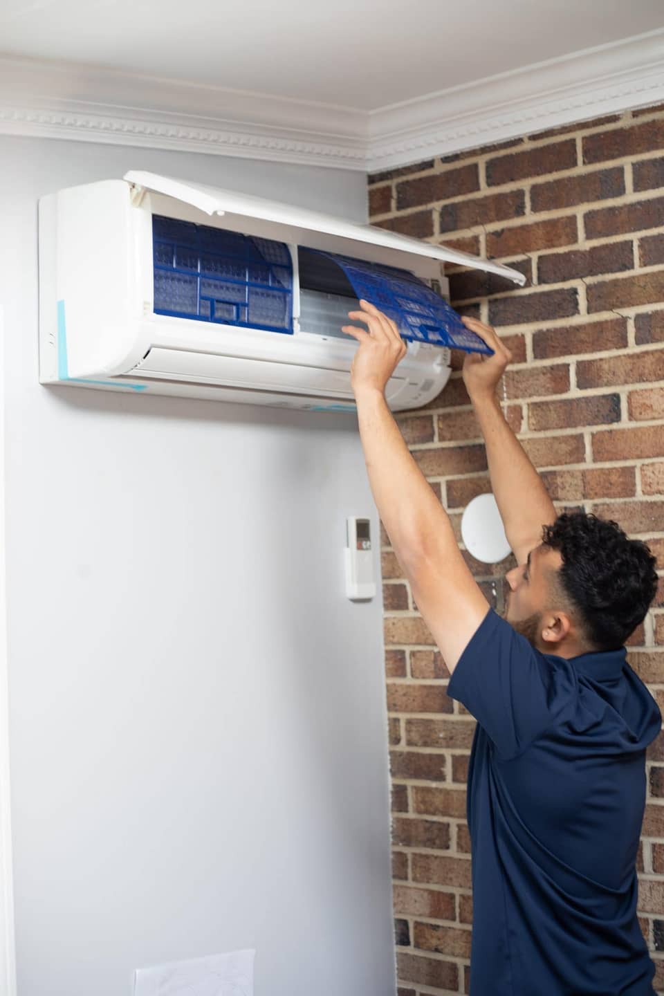 Ductless mini-split installation by JC & JC Mechanical in Kemp Mill, Silver Spring