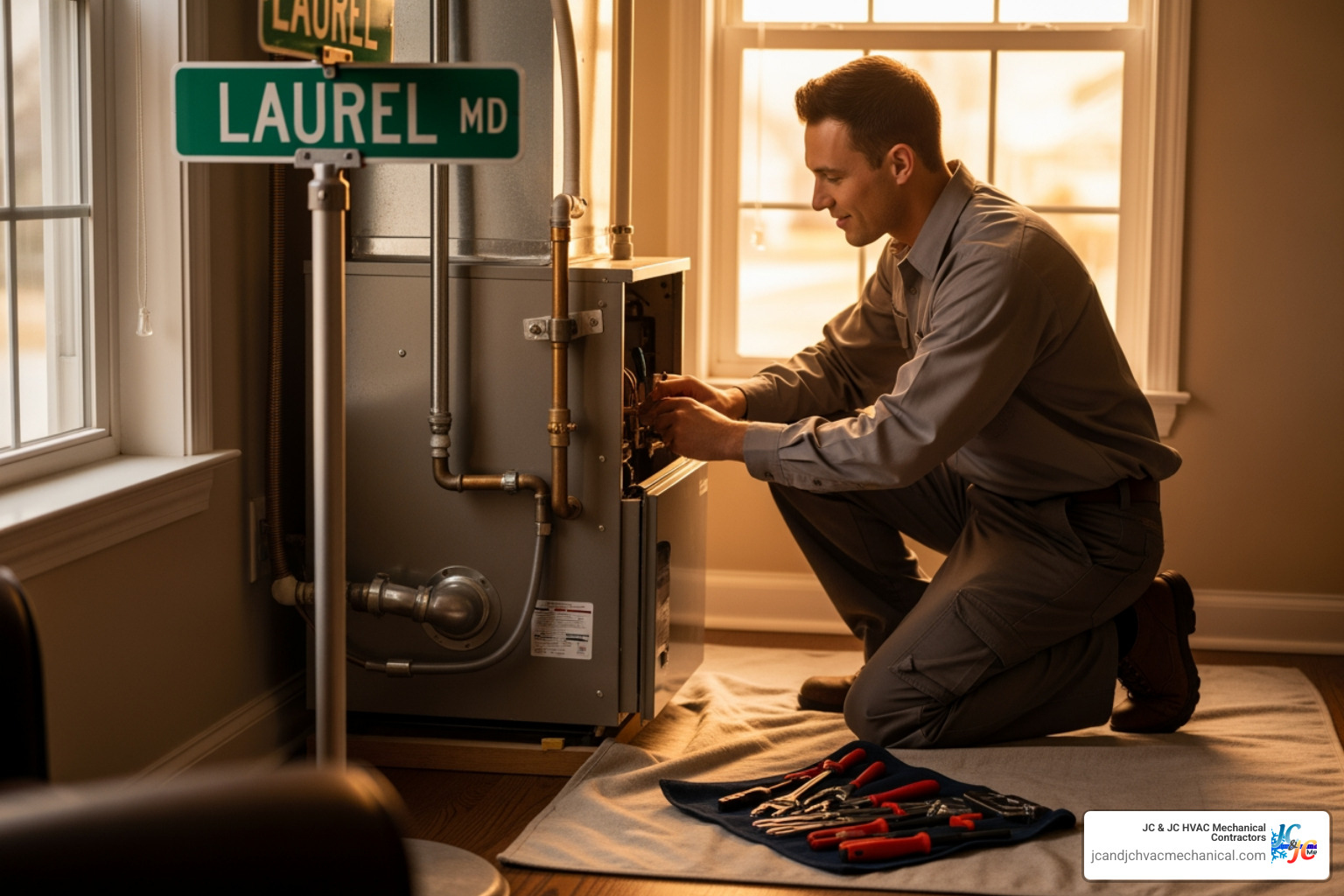 heating repair in laurel md