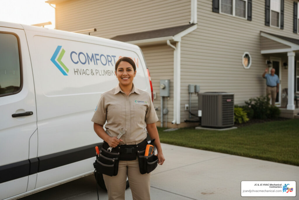 why choose a local hvac company over a chain