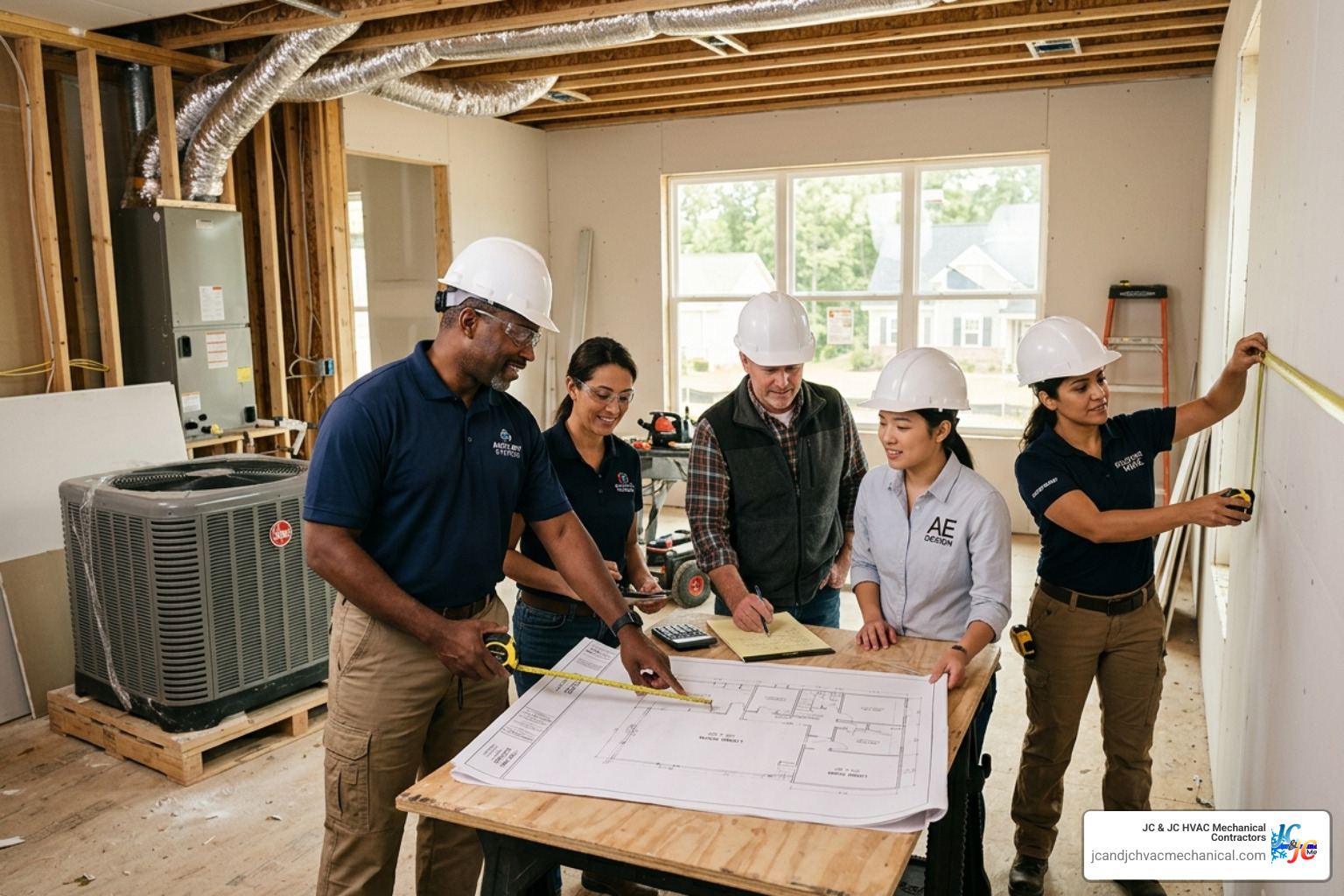 how to choose the right ac size for a new build