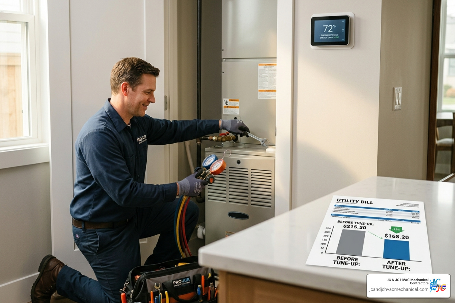 how a tune up improves efficiency and lowers bills